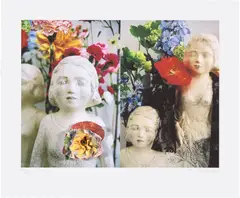 Miss May (Studio in a School) by Kiki Smith, 2007, Digital inkjet print in colors with collage, on Somerset paper, with full margins, sold Feb 2023