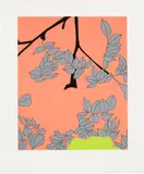 Gary Hume, Grey Leaves, 2004, Screenprint in colors, on Somerset paper, with full margins