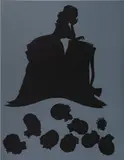 Kara Walker, Emancipation Approximation: Scene 26, 1999-2000, Screenprint in colors, on Somerset paper, the full sheet