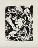 Jackson Pollock, Untitled (after Number 22, 1951) (O'C. & T. 1095)