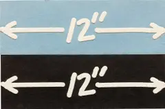 2 Feet by Mel Bochner, 2007, Monoprint with wood engraving and embossing, on hand-dyed Twinrocker handmade paper, in two parts, sold Apr 2023
