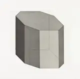 Sol LeWitt, Forms Derived from a Cube: plate #12 (S. 1982.04, K. 1982.04), 1982, Etching and aquatint, on Somerset paper, with full margins