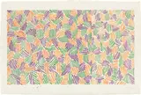 Jasper Johns, Scent (ULAE 166, S. 116), 1975-1976, Lithograph, linocut and woodcut in colors, on Twinrocker paper watermarked "Scent", with full margins