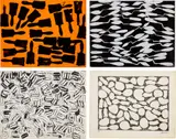 Arman, Paint Box (O. & M. 244), 1970, The set of two accumulations of artists' materials cast in polyester resin with one accompany stand, and two screenprints on Plexiglas, one offset lithograph, on Rives BFK paper, and one drypoint, on Arches paper, the full sheets and full margins, lacking the two additional smaller accumulations on one stand