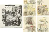 Robert Rauschenberg, XXXIV Drawings for Dante's Inferno (F. 19, S. 15)