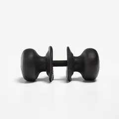 Doorknob by Rachel Whiteread, 2001, UV-resistant Technogel multiple coated with black polyurethane film, sold Apr 2023