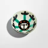 Pablo Picasso, Visage (Face) (R. 290), 1955, White earthenware ceramic bowl, partially engraved with colored engobe and glaze; ceramic, Madoura edition
