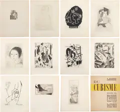 Du Cubisme (Cubism) by Various Artists, 1947, The complete set of 11 etchings, engravings, and aquatints, on Lana paper, with full margins, the sheets loose (as issue, sold Apr 2023