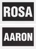 Allan McCollum, Rosa; and Aaron, from Friends and Family