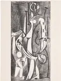 Vénus et l ́amour (d'après Cranach), 1ère variation (Venus and Love, after Cranach) 1st variation (M. 182) by Pablo Picasso, 1949, Lithograph, on Arches paper, with full margins, sold Apr 2023