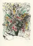 Multiflore (Multiflora) (M. 724) by Marc Chagall, 1974, Lithograph in colors, on Arches paper, with full margins, sold Apr 2023