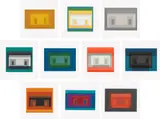 Ten Variants (D. 173) by Josef Albers, 1967, The complete set of 10 screenprints in colors, on Rives BFK paper, with full margins, loose (as issued), contained in th, sold Apr 2023