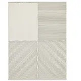 Sol LeWitt, Maquette for Project (Wall Project, Chicago, Illinois), 1983, White painted wood multiple