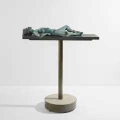 Becky by Robert Graham, 1996, Patinated bronze sculpture, on slate, bronze and concrete, edition of 3, offered Apr 2023