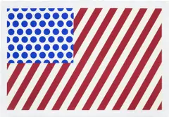 Forms in Space (C. 217) by Roy Lichtenstein, 1985, Screenprint in colors, on Rives BFK paper, with margins, sold Apr 2023