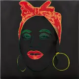Mammy, from Myths (F. & S. 262) by Andy Warhol, 1981, Screenprint in colors with diamond dust, on Lenox Museum Board, the full sheet, sold Apr 2023