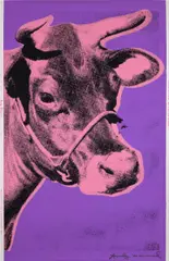 Cow (F. & S. 12A) by Andy Warhol, 1976, Screenprint in colors, on wallpaper, the full sheet, sold Apr 2023