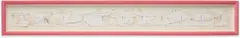 #344F 6.29.05, 7.06.05, 9.02.05 Rossmann, from Failure Drawing series by Félix González-Torres, 2005, Mixed media drawing, on tissue paper, contained in the original artist's frame, sold Apr 2023