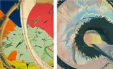 In a Spin, the Action of the World on Things, Volumes I; and II by Damien Hirst, 2002, The complete sets of volumes I and II, including 23 etchings in colors (vol. I) and 14 etchings in colors (vol. II), on , offered Apr 2023