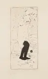 Pierre Bonnard, Jeune femme aux bas noirs (Young Woman in Black Stockings) (B. 27, R.-M. 27), 1893, Lithograph, on wove paper, with full margins