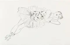 Danseuse étendue (Dancer Extended), from Dix Danseuses (Ten Dancers) (D. 488) by Henri Matisse, 1927, Lithograph, on Arches paper, with full margins, sold Apr 2023