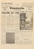 Yves Klein, Le Dimanche 27 Novembre 1960: Le journal d’un seul jour