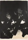 Pierre Soulages, Lithographie n° 13 (Lithograph No. 13) (E. & M. 59, R. 15), 1964, Lithograph, on Arches paper, the full sheet (trimmed)