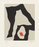 Jean Arp, Voilier VI, from Le Voilier dans la forêt (Sailboat VI, from The Sailboat in the Forest) (A. 220)