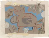 Françoise Gilot, The Dog Barking at a Butterfly