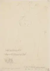Meret Oppenheim, Morgengymnastik (Morning Gymnastics) (C. Y263a), 1975, Ink drawing, on wove paper