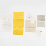 Meret Oppenheim, Group of 11 letters, notes and decorated envelopes