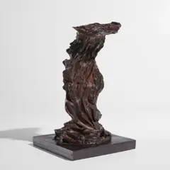Bryan Hunt, Hoodoo #1, 1994, Patinated bronze