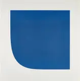 Blue 2 (G. 585, A. 105) by Ellsworth Kelly, 1973-1975, Lithograph in blue with embossing, on Rives BFK paper, with full margins, sold Apr 2023