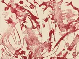 Lee Krasner, Pink Stone, from Primary Series (L. 532), 1969, Lithograph in colors, on Arches paper, the full sheet