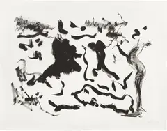 Untitled by Willem de Kooning, 1981, Lithograph, on wove paper, with full margins, sold Apr 2023