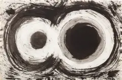 [Untitled] by Alexander Liberman, 1960, Ink drawing, on heavy wove paper, sold Apr 2023
