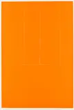 Untitled, from London Series I (E. & B. 93) by Robert Motherwell, 1971, Screenprint in orange, on J.B. Green paper, with full margins, sold Apr 2023