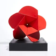 Édgar Negret, Flor Sanky, 1998, Painted aluminum multiple