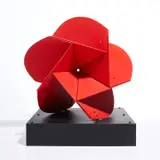 Édgar Negret, Flor Sanky, 1998, Painted aluminum multiple