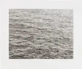 Vija Celmins, Ocean with Cross #1 (R. p. 200), 2005, Screenprint, on wove paper, with full margins