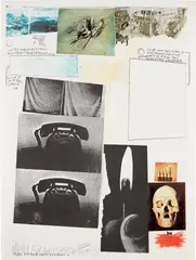 Poster for Peace by Robert Rauschenberg, 1971, Offset lithograph in colors, on Rives BFK paper, with full margins, sold Apr 2023