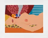 Tom Wesselmann, Nude (For Sedfre) (W.P.I. P691), 1969, Screenprint in colors, on Strathmore paper, with full margins