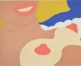 Tom Wesselmann, Nude, from 11 Pop Artists, Volume II (W.P.I. P652), 1965, Screenprint in colors, on wove paper, the full sheet