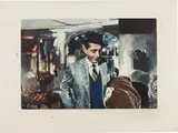 Richard Hamilton, I'm dreaming of a black Christmas (L. 82), 1971, Screenprint on collotype in colors with hand-coloring and collage, on Schoeller Elfenbein-Karton paper, with full margins