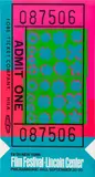 Lincoln Center Ticket (F. & S. 19, R. p. 130) by Andy Warhol, 1967, Screenprint, on thin wove paper, the full sheet, sold Apr 2023