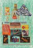 David Salle, Fast and Slow, from High and Low, 1994, Lithograph and woodcut in colors, on two sheets of TGL handmade paper, the full sheets