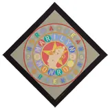 Robert Indiana, Marilyn (The Metamorphosis of Norma Jean Mortenson), from The American Dream Portfolio, 1997-1998, Screenprint in colors, on black wove paper, with full margins