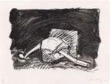 Claes Oldenburg, Soft Pencil Sharpener, from Brooklyn Academy of Music 1988-1989 Artists Print Portfolio (A. & P. 206), 1989, Lithograph, on Somerset paper, with full margins
