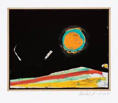 Harold Ancart, There is no there there, 2016, Unique inkjet print in colors, mounted to Dibond (as issued), with full margins