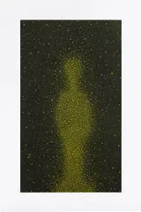 Tom Friedman, Untitled, 2004, Relief print from Sintra/PVC board in colors, on thin wove paper, the full sheet